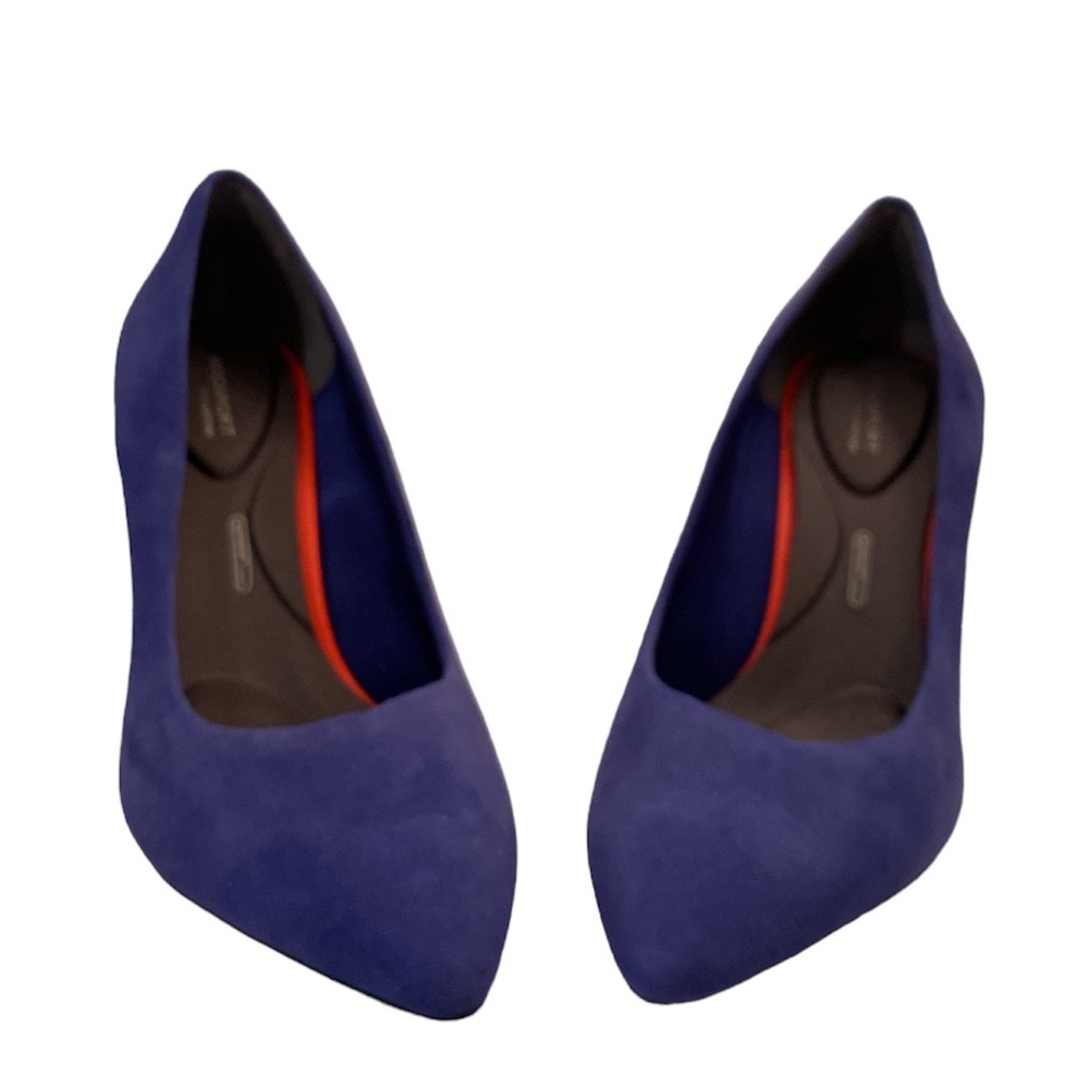 Rockport - Total Motion High Heels - Suede - Blue